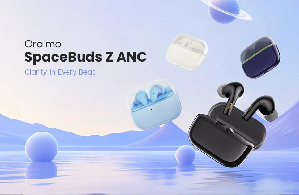 Oraimo SpaceBuds Z ANC TWS Earbuds