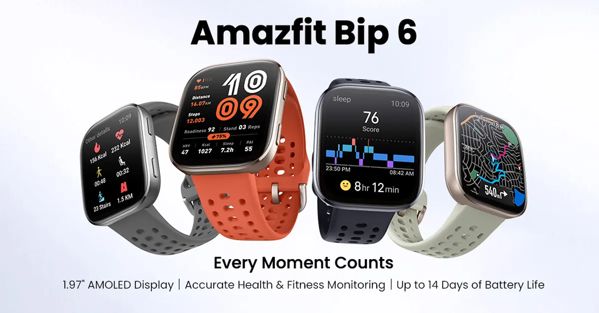 Amazfit Bip 6 Smartwatch