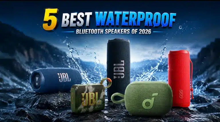 5 best waterproof Bluetooth speakers