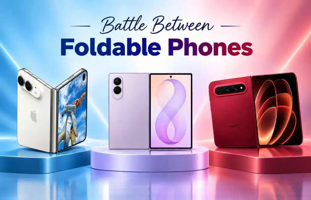 Battle Between Foldable Phones