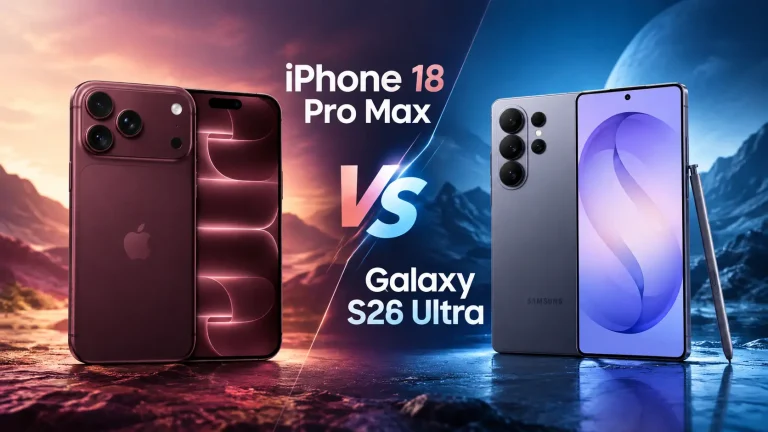 iPhone 18 Pro Max vs Galaxy S26 Ultra Comparison