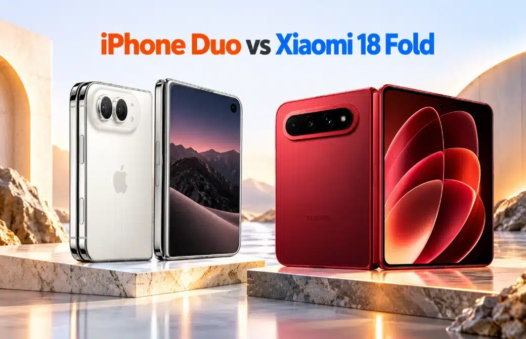 Apple iPhone Duo vs Xiaomi 18 Fold
