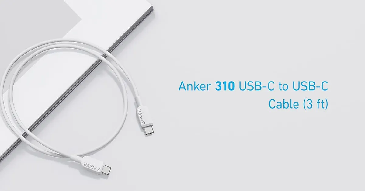 Anker 310 USB-C to USB-C Cable – 3ft Price in Bangladesh
