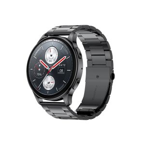 Amazfit Pop 3R Smart Watch Metallic Black strap