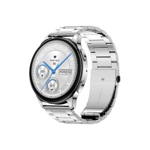 Amazfit Pop 3R Smart Watch Metallic Silver strap