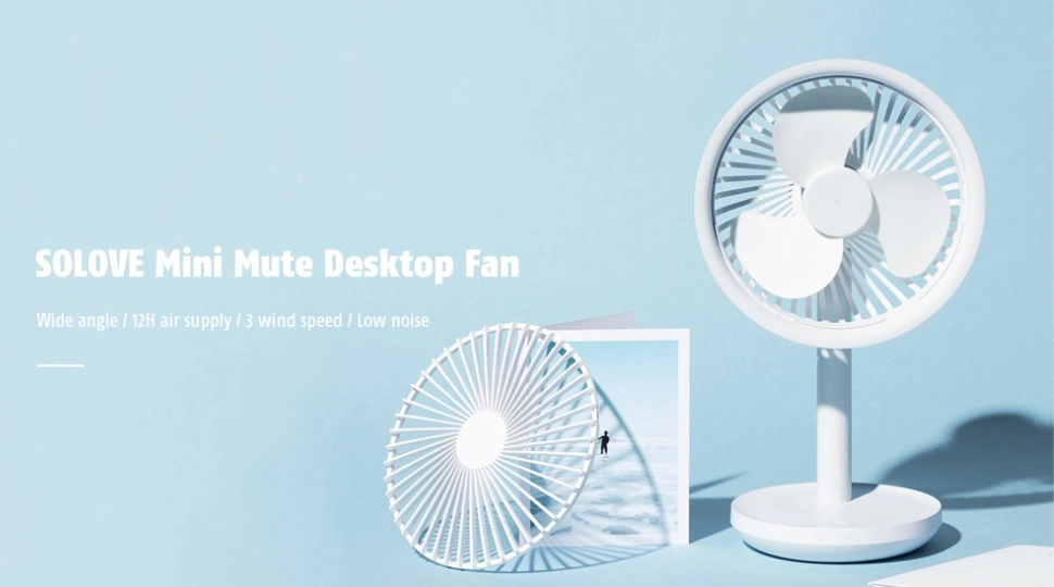 Xiaomi Solove F5 5W Rechargeable Desktop Stand Fan