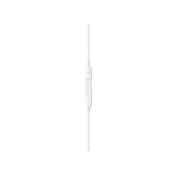 Built-in remote to adjust volume, control playback and answer calls
