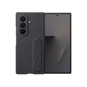 Galaxy Z Fold7 Black Color Silicone Case