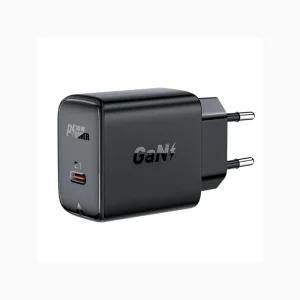 Fast Charge Wall Charger A21GaN PD30W USB-C Charger Black
