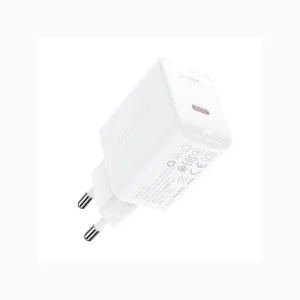 Fast Charge Wall Charger A21GaN PD30W USB-C Charger White