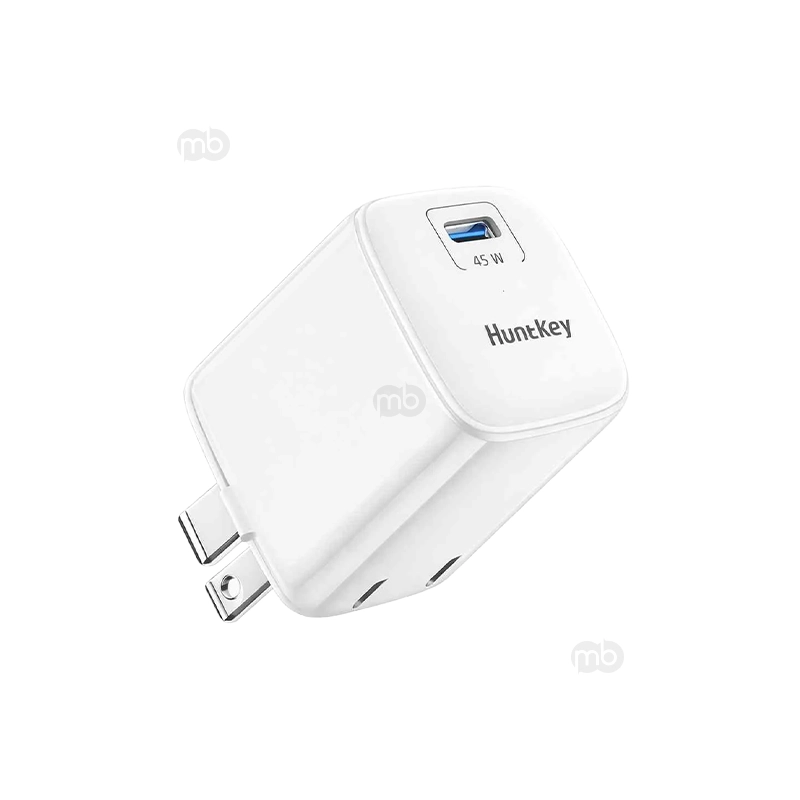 Huntkey 45w Gan Charger White Huntkey 45w Gan Charger