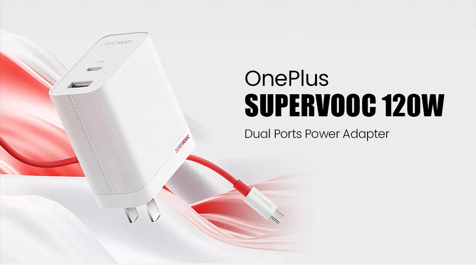 OnePlus SUPERVOOC 120W Power Adapter