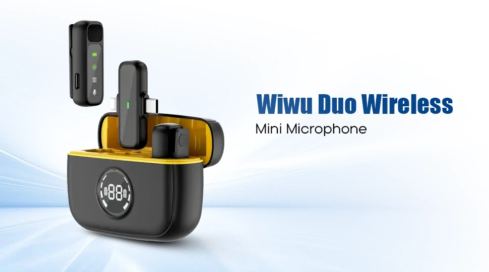 WIWU wireless mini microphone