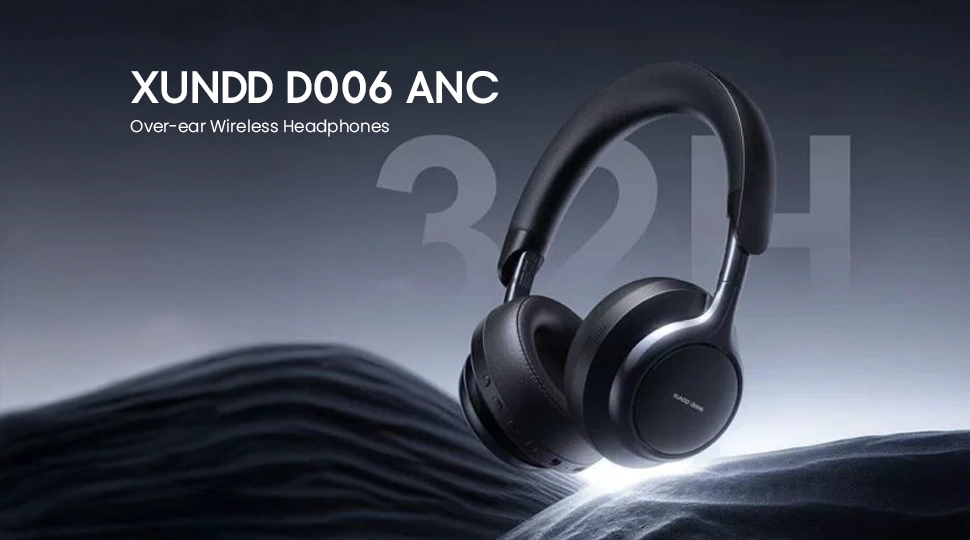 XUNDD DOO6 ANC Over-Ear Wireless Headphone Price in Bangladesh