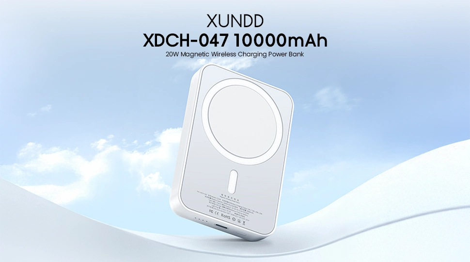 XUNDD XDCH-047 10000mAh 20W Magnetic Wireless Charging Power Bank in Bangladesh