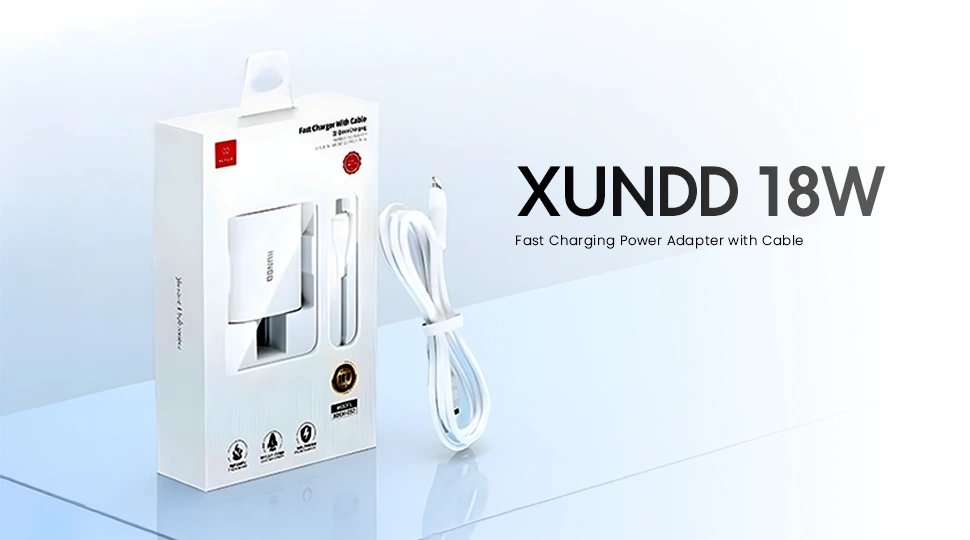 XUNDD (XDCH-057) 18W Fast Charging Power Adapter with Cable Price in Bangladesh