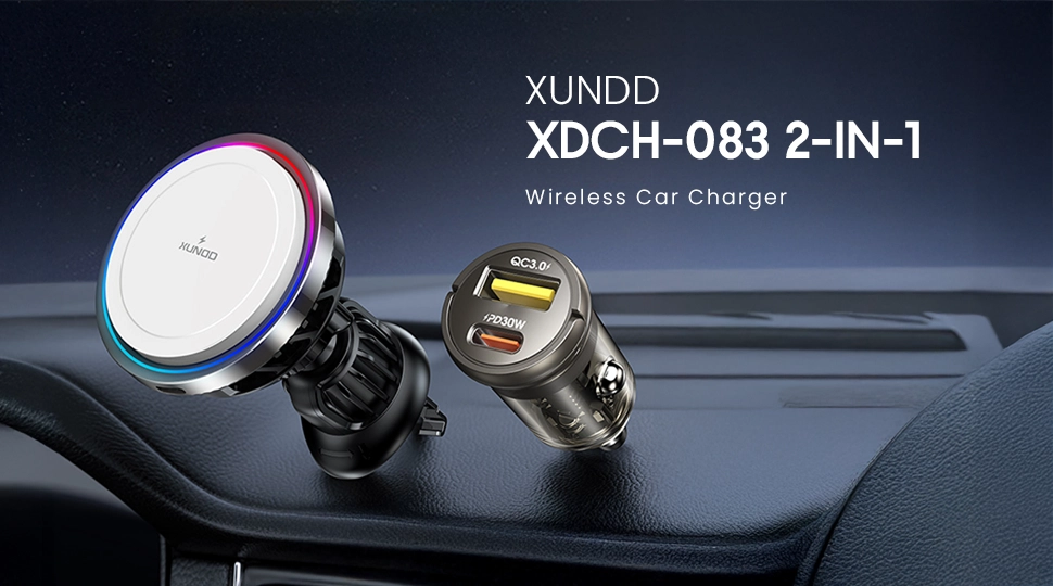 XUNDD XDCH-083 2-in-1 Refrigerated Wireless Car Charger Price in Bangladesh