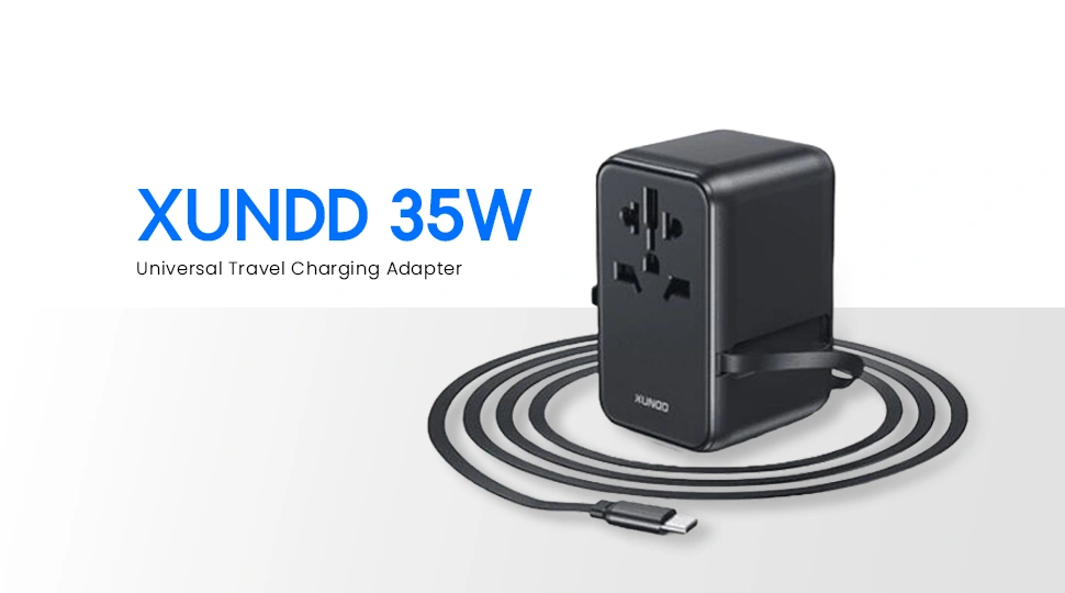 XUNDD (XDCH-089) 35W Universal Travel Charging Adapter Price in Bangladesh