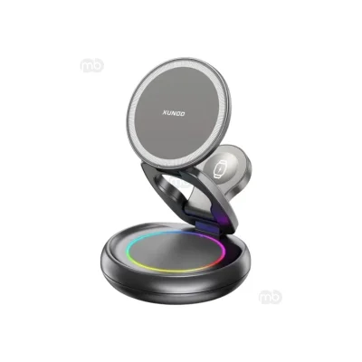 XUNDD (XDCH-116) Foldable & Rotatable 3in1 Wireless Charger