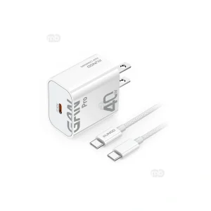 XUNDD (XDCH-118) PD 40W GaN Charger With Cable