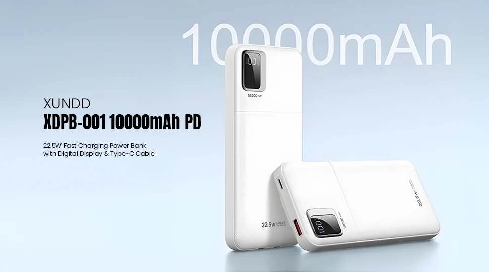 XUNDD XDPB-001 PD 22.5W Fast Charging Power Bank Price in Bangladesh