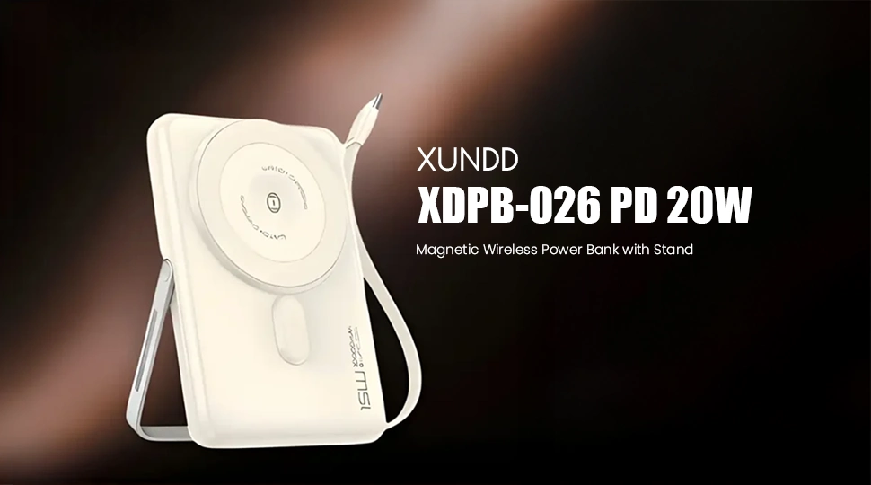 XUNDD XDPB-026 PD 20W Magnetic Wireless Power Bank Price in Bangladesh