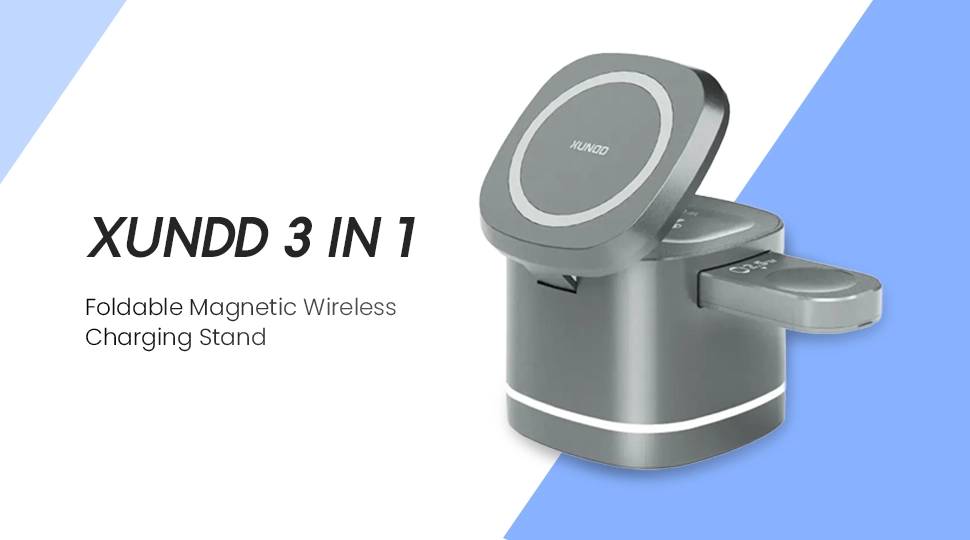 Xundd XDCH-061 3 in 1 Magnetic Wireless Charger Price in Bangladesh