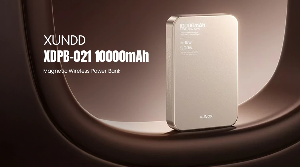 Xundd XDPB-021 10000mAh Magnetic Wireless Power Bank Price in Bangladesh