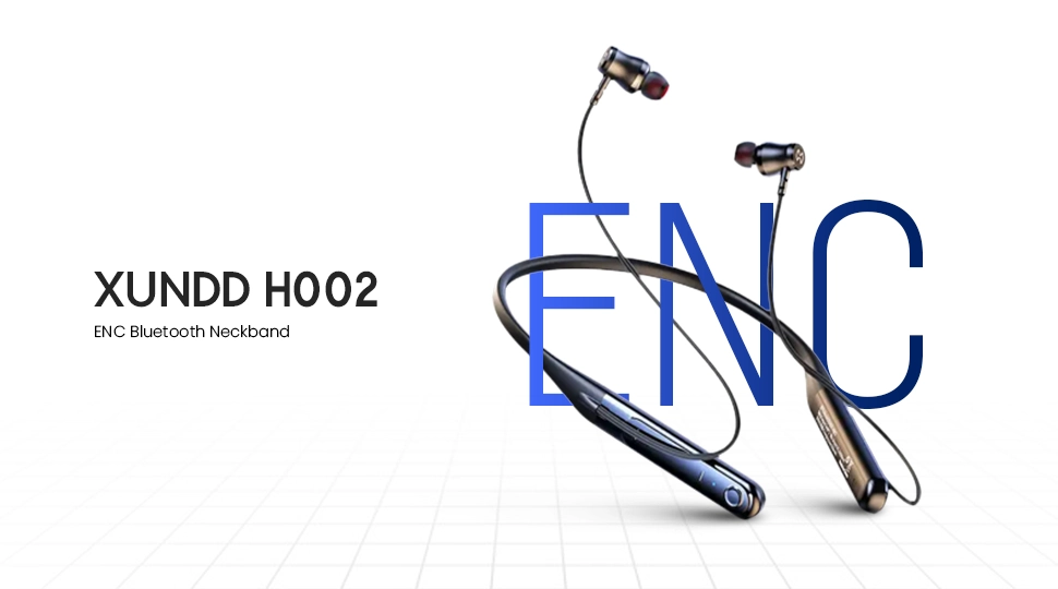 XUNDD H002 ENC Bluetooth Neckband
