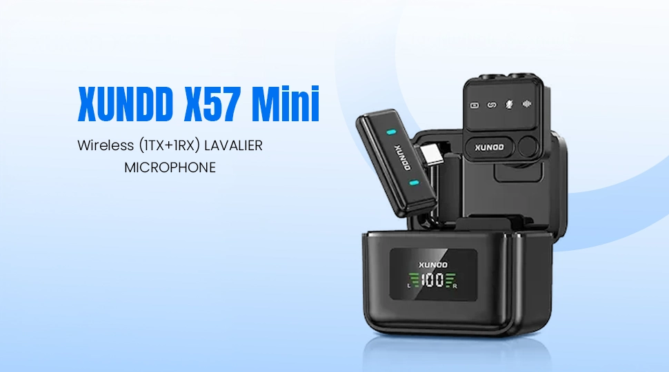 XUNDD X57 Mini Wireless MICROPHONE