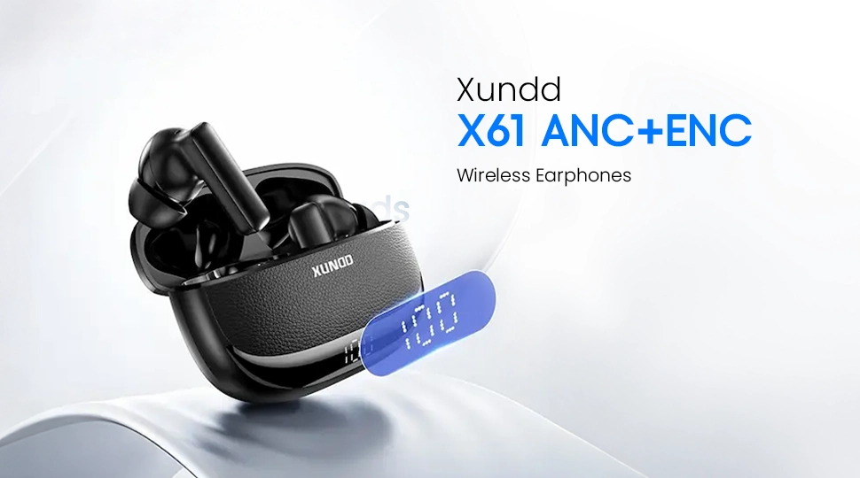 XUNDD X61 ANC+ENC Wireless Earphones