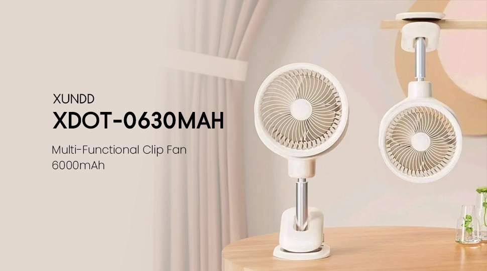 XUNDD XDOT-063 Desktop Clamp Fan