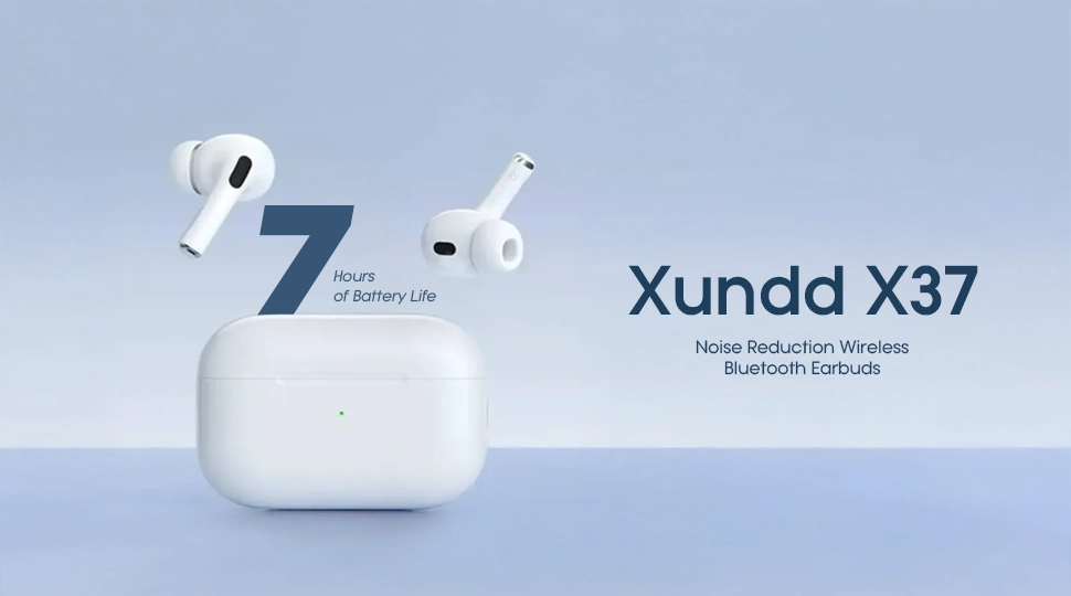 Xundd X37 Noise Reduction Wireless Bluetooth Earbuds