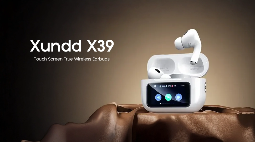 Xundd X39 Touch Screen True Wireless Earbuds