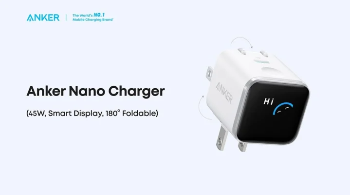 Anker nano 45w GaN charger