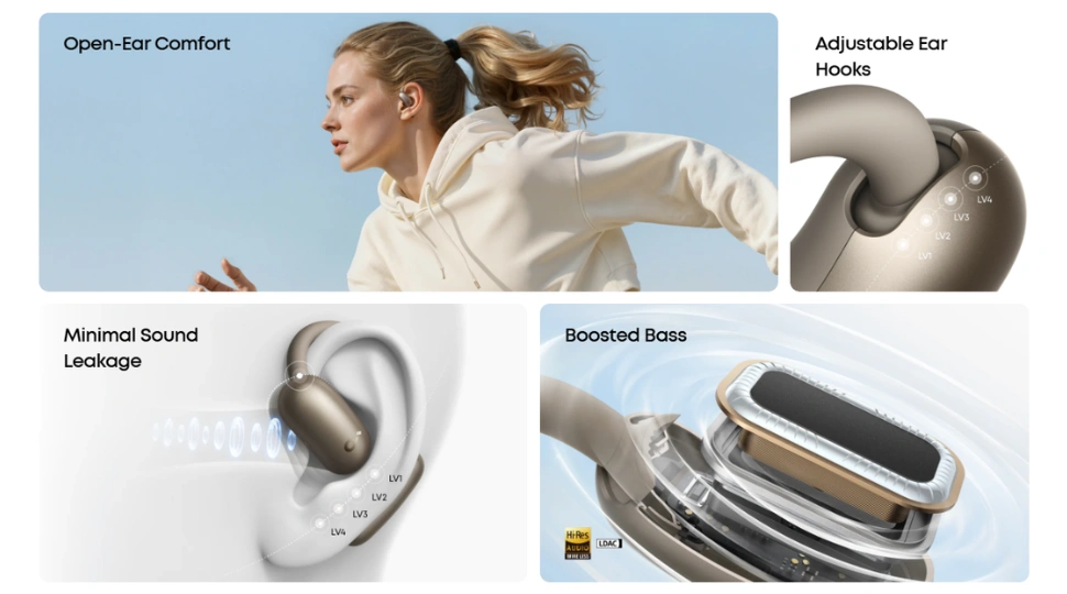 Anker Soundcore AeroFit 2 Open-Ear Headphones Price in Bangladesh