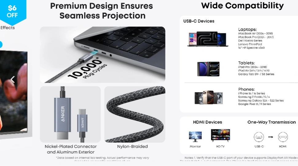 Anker 322 USB-C to USB-C Braided Cable Price in Bangladesh