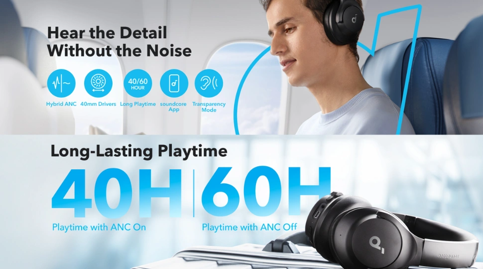 Anker Soundcore Q20i Hybrid ANC Headphones Price in Bangladesh