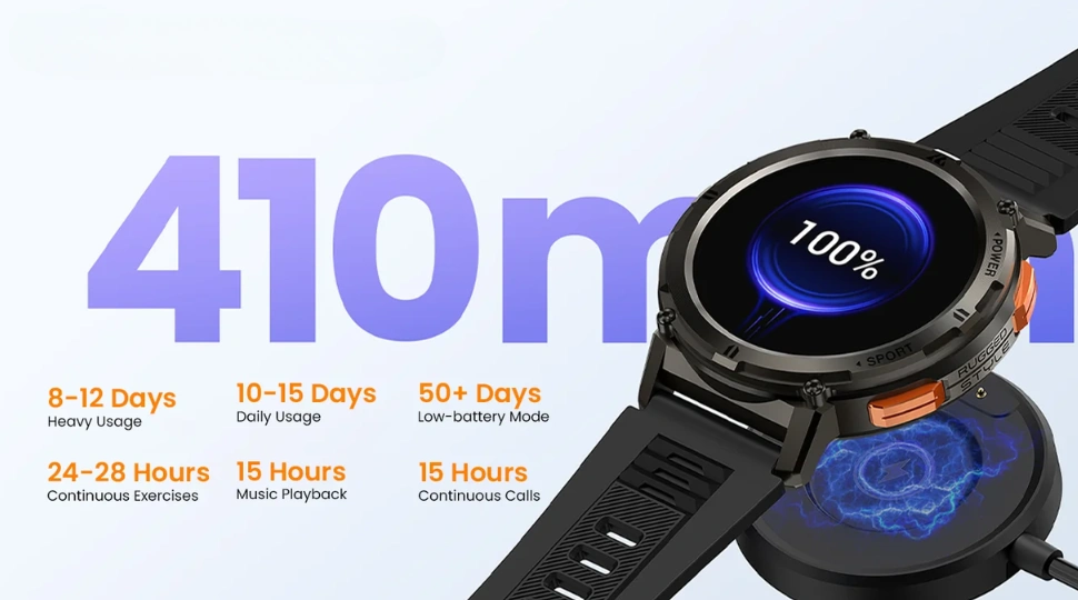 KOSPET TANK T2 Smartwatch Price in Bangladesh