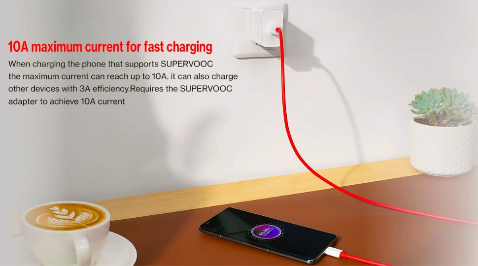 OnePlus 1.5M USB-A to Type-C Cable 10A Price in Bangladesh