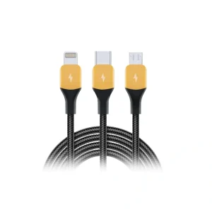 Realme 3 in 1 Charging Cable Black