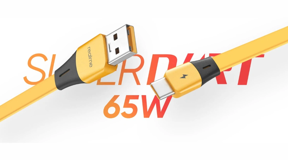 Realme 65W SuperDART Charger with Type C Cable Price in Bangladesh