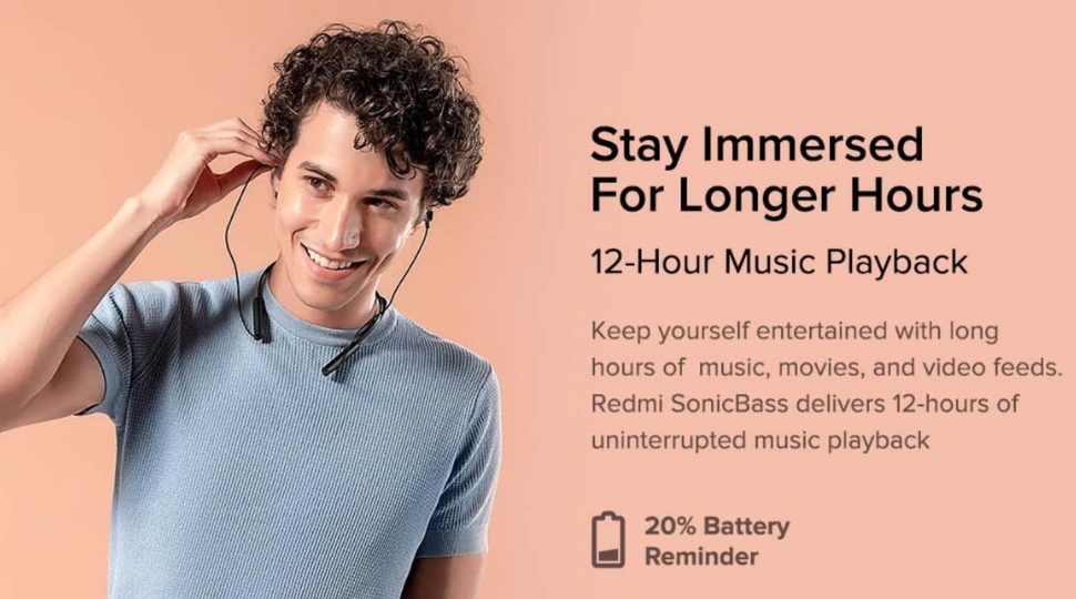 Redmi SonicBass Wireless Earphone Price in Bangladesh