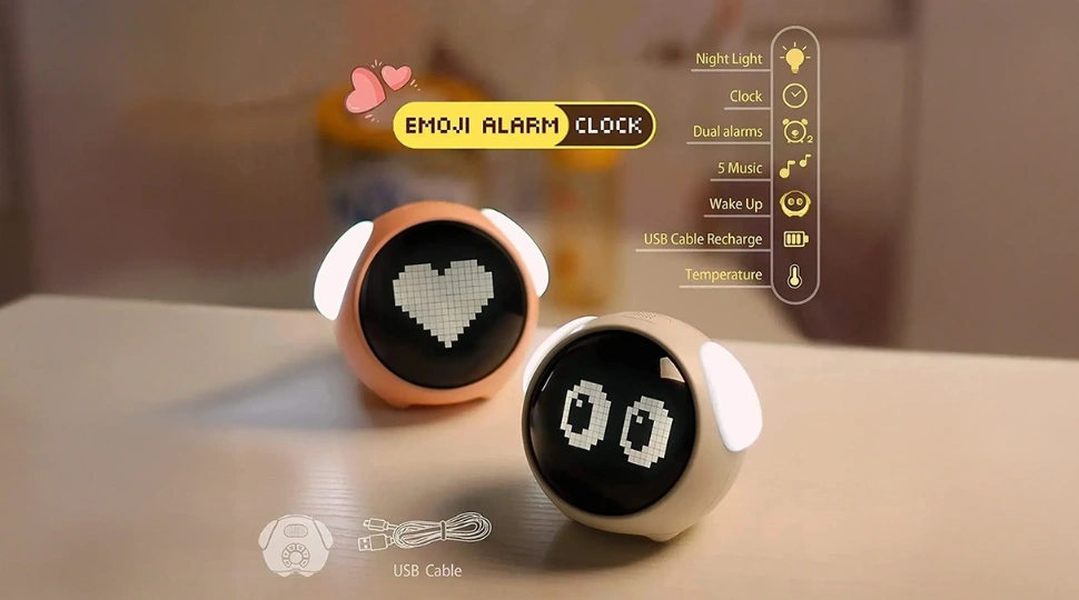 Xiaomi Emoji Pixel Alarm Clock Price in Bangladesh