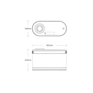 Xiaomi Geometry Fish Tank Transparent Aquarium