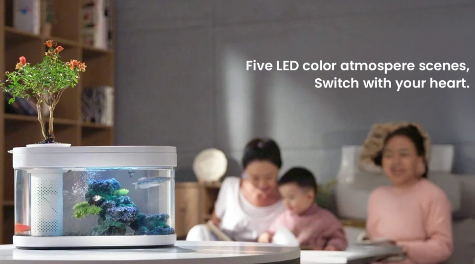 Xiaomi Geometry Fish Tank Transparent Aquarium Price in Bangladesh
