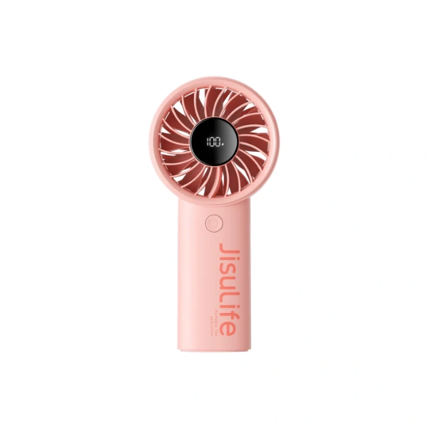 JisuLife Handheld Fan 4 Pink JisuLife Handheld Fan 4 Pink