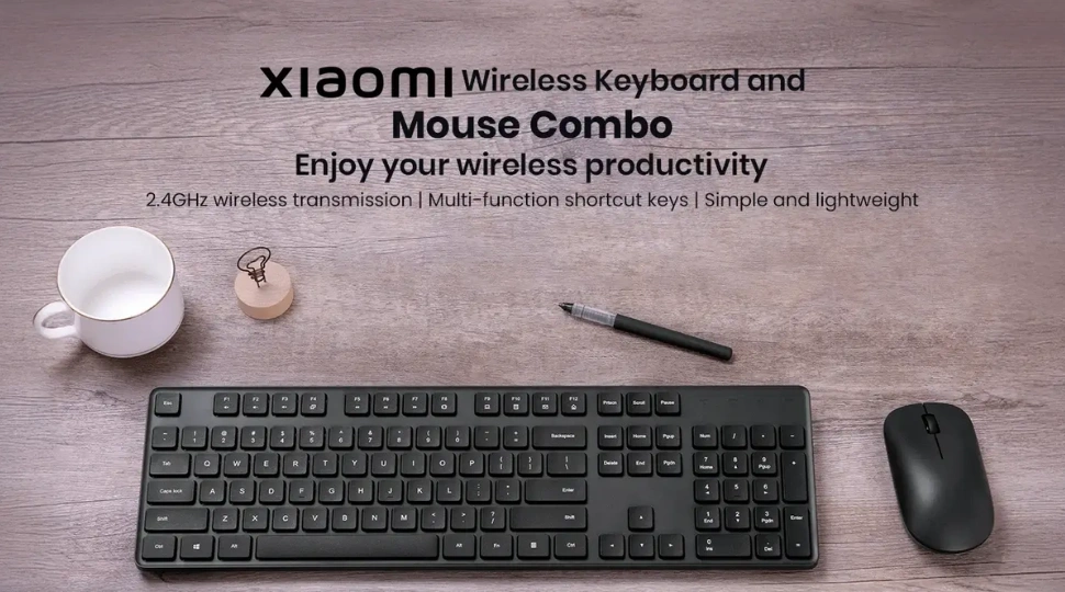 Xiaomi Wireless Keyboard and Mouse Combo set-2 Price in Bangladesh