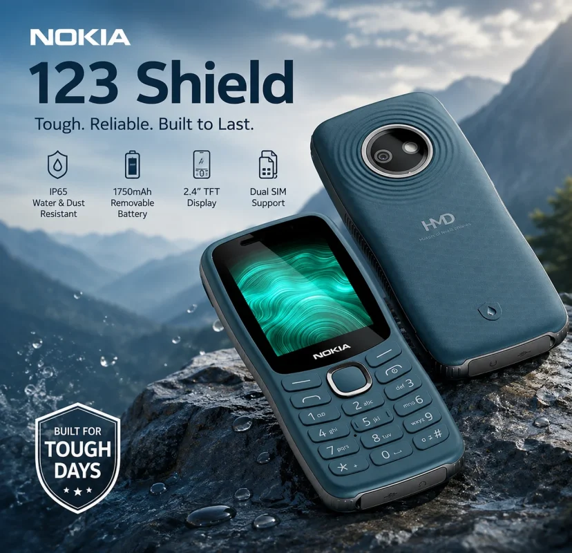 Nokia 123 Shield Price in Bangladesh