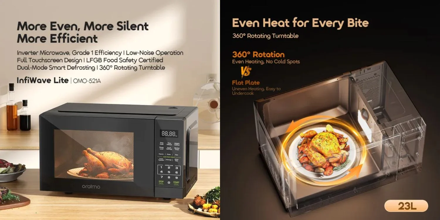 Oraimo InfiWave Lite 23L Microwave Oven Price in BD